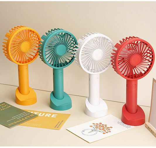 USB Rechargeable  Mini Cooling Fan (FREE DELIVERY)❤️