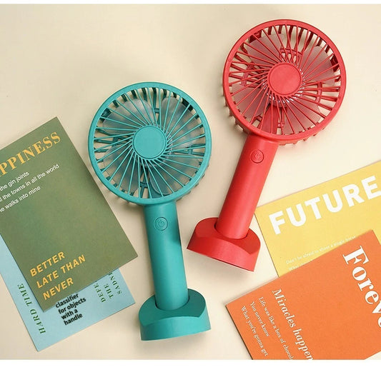USB Rechargeable  Mini Cooling Fan (FREE DELIVERY)❤️