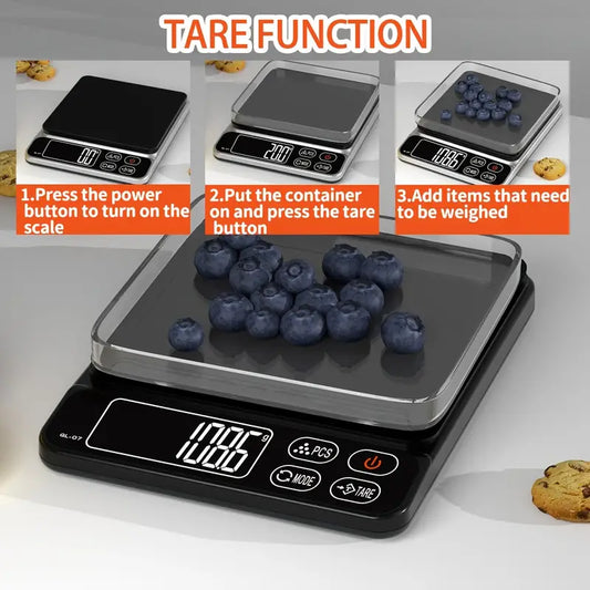 Precise Escort Digital Kitchen Scale with LCD Display - GL-01