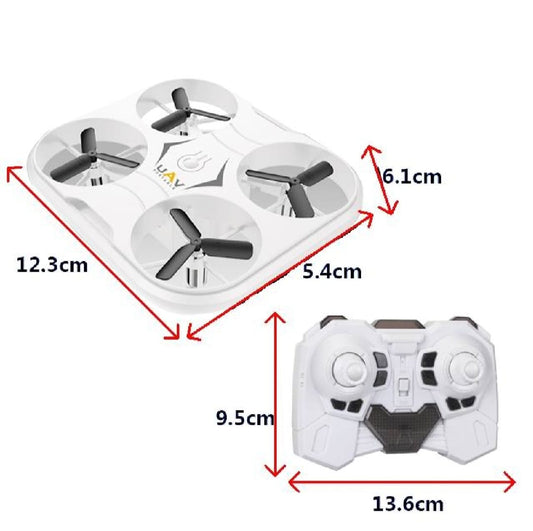 2.4GHz X53 Mini Four-Axis Remote Control Quadcopter Drone With 360 degree Movements and LED Lights (Random Color)