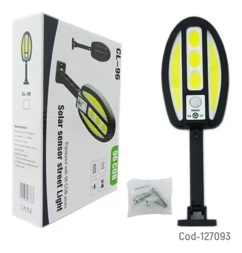 COB SOLAR SENSOR STREET LAMP for Outdoor Home &amp; Garden