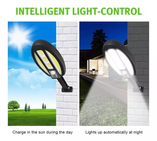 COB SOLAR SENSOR STREET LAMP for Outdoor Home &amp; Garden