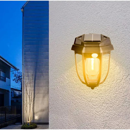 18W Outdoor Solar Induction Wall Lights Eco-friendly illumination for Your Outdoor Spaces