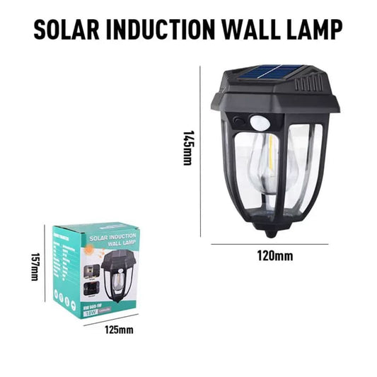 18W Outdoor Solar Induction Wall Lights Eco-friendly illumination for Your Outdoor Spaces