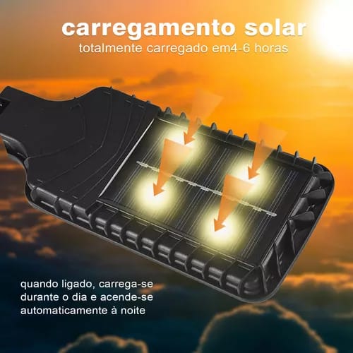 200w Solar Reflector Mini 100 Cob Street Post Wall Sensor | Motion Sensor Security Streetlight for Parking Remote Control