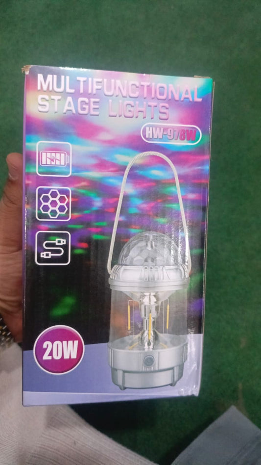 2 in 1 Fancy Stage Light with USB Cable Outdoor Solar Light Eco-friendly illumination for Your Outdoor Spaces