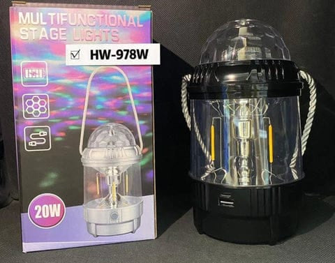2 in 1 Fancy Stage Light with USB Cable Outdoor Solar Light Eco-friendly illumination for Your Outdoor Spaces