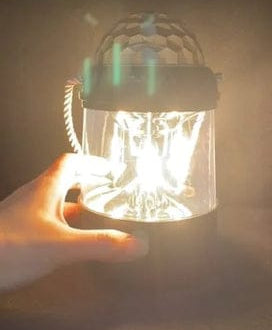 2 in 1 Fancy Stage Light with USB Cable Outdoor Solar Light Eco-friendly illumination for Your Outdoor Spaces