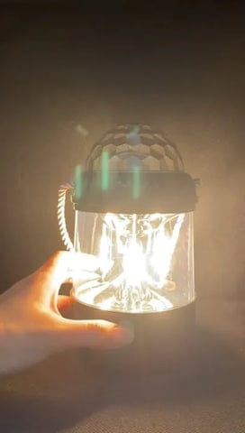 2 in 1 Fancy Stage Light with USB Cable Outdoor Solar Light Eco-friendly illumination for Your Outdoor Spaces