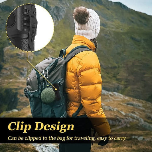 1 Pc Small LED Torch, Rechargeable Torch, 5 Lighting Modes Waterproof Handheld Flashlights for Power Cuts, Camping, Hiking, Outdoor