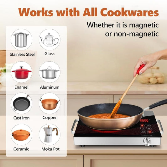 Ancher Plus SV-605 Infrared Cooker &amp; Hot Plate – Multifunction &amp; Digital Display – 3500W | Best Quality Cooker Digital Display ( Random Color )