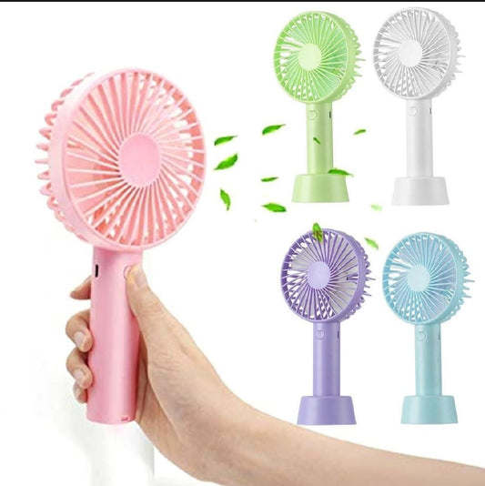 USB Rechargeable  Mini Cooling Fan (FREE DELIVERY)❤️