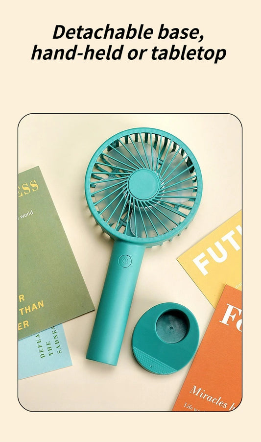 USB Rechargeable  Mini Cooling Fan (FREE DELIVERY)❤️